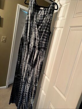 1.4.3. Story by Line Up Tie-Dye jumpsuit - Navy & White